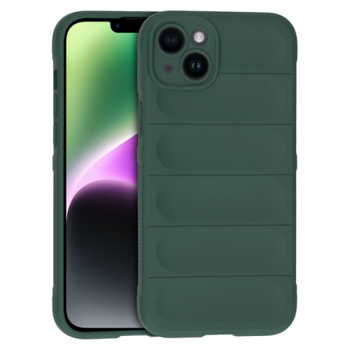 anco TPU Case Flanel für Apple iPhone 14 Plus - dark green