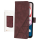 anco Bookcase Crossbody für A135F, A137F Samsung Galaxy A13 - wine red