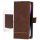 anco Bookcase Splicing für Apple iPhone 14 Pro - brown