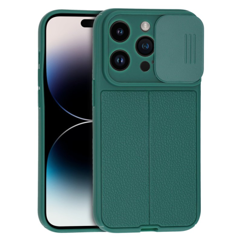 anco TPU Case with camera protection für Apple iPhone 14 Pro - green