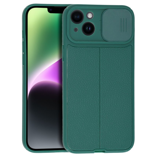 anco TPU Case with camera protection für Apple iPhone 14 Plus - green