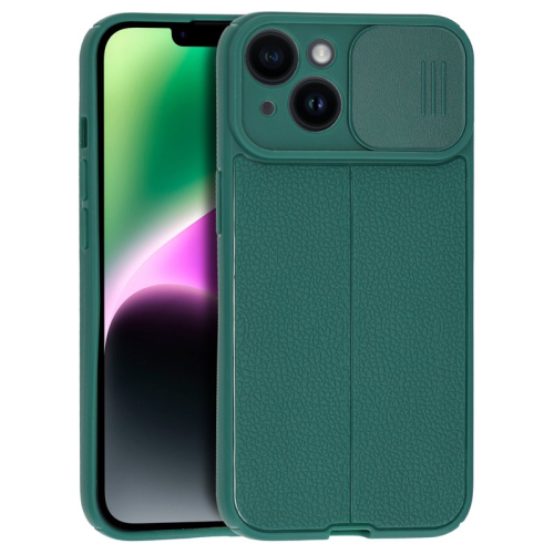 anco TPU Case with camera protection für Apple iPhone 14 - green