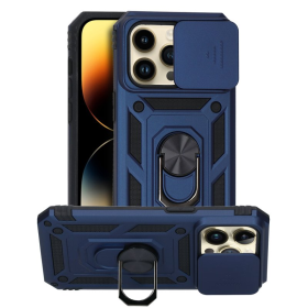 anco Defendercase CAM für Apple iPhone 14 Pro - blue