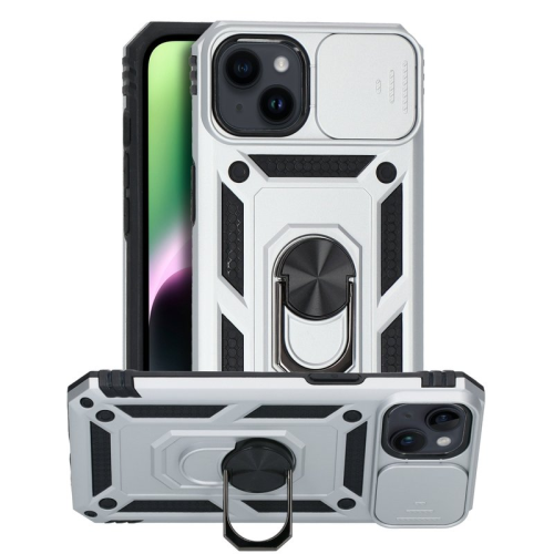 anco Defendercase CAM für Apple iPhone 14  - silver