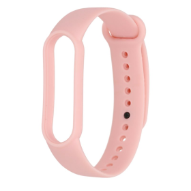 anco Silicone Armband für Xiaomi Mi Smart Band 6 - pink