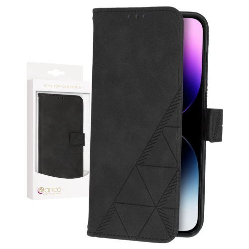 anco Bookcase Crossbody für Apple iPhone 14 Pro Max - black