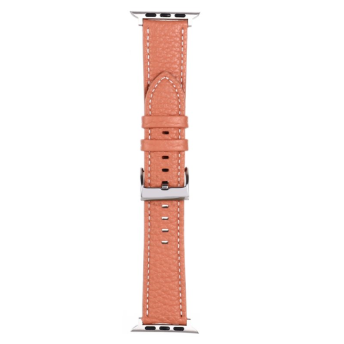 anco PU Leather Armband für Apple Watch Series 38, 40, 41 mm - coral