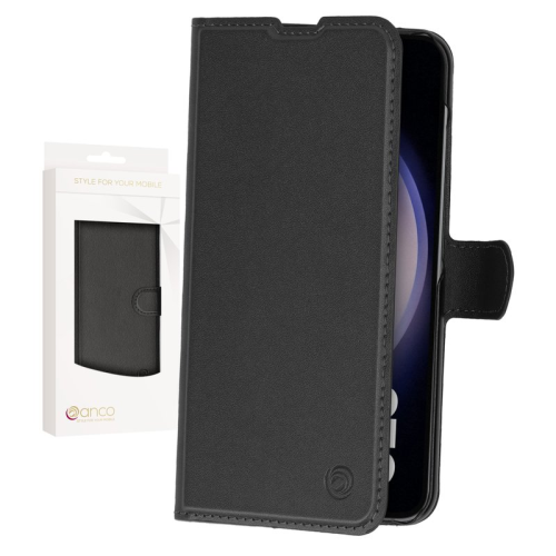 anco Basic Bookcase für S911B Samsung Galaxy S23 - black
