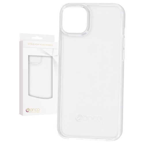 anco Super Slim Case für Apple iPhone 15 Plus - transparent