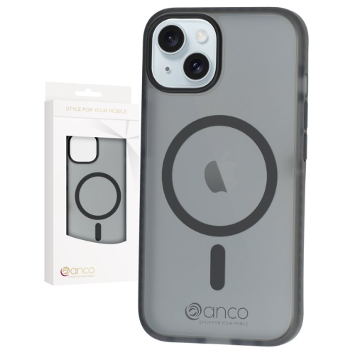 anco Magnetic Protect Case für Apple iPhone 15 - black
