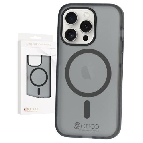 anco Magnetic Protect Case für Apple iPhone 15 Pro - black