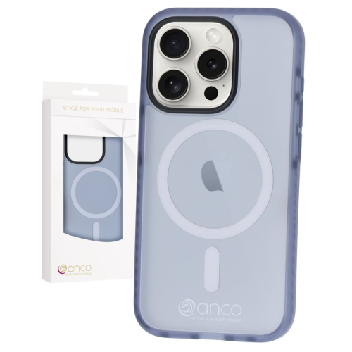 anco Magnetic Protect Case für Apple iPhone 15 Pro Max - blue