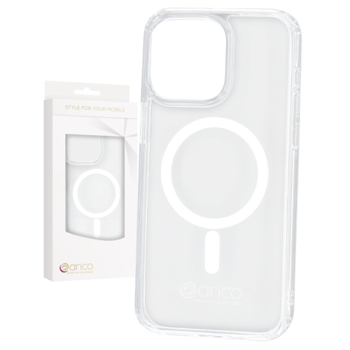 anco Magnetic Case für Apple iPhone 15 Pro Max - crystal