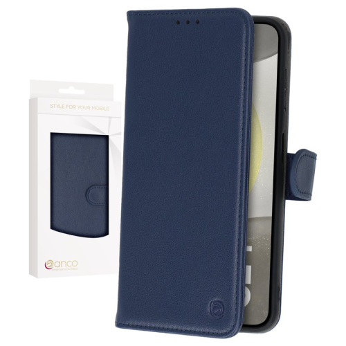 anco Basic Bookcase für S926B Samsung Galaxy S24+ - blue