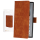 anco Bookcase Geometric für S928B Samsung Galaxy S24 Ultra - brown
